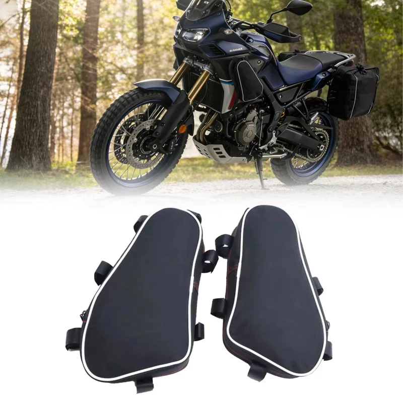 

Waterproof Motorcycle Side Tool Bag Crash Bar Frame Pouch Motorcycle Luggage Storage For YAMAHA Tenere 700 Tenere700