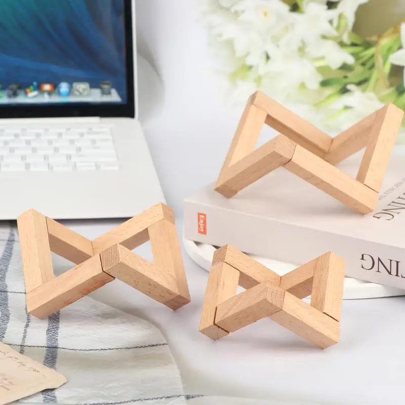 § Crystal Ball Holder Wood Display Stand Wooden Craft Moon Lamp Base Glass Sphere Bracket Home Desktop Ornament