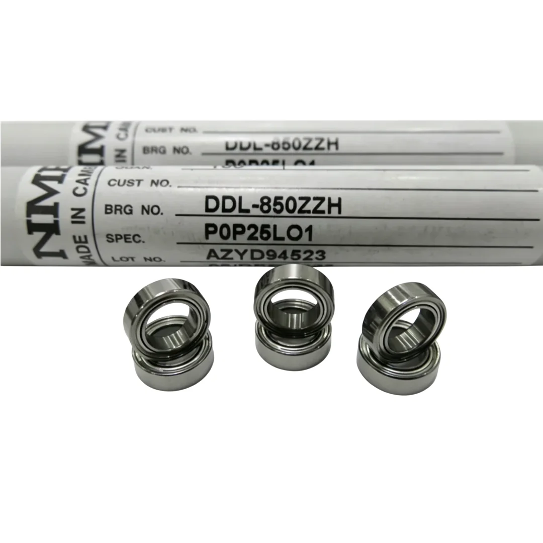 10 Stück Original NMB Edelstahllager DDL-740ZZ 520 630 840 1170 1260 1480ZZ DDR-830ZZ 1150ZZ 1240ZZ 1360ZZ 1350ZZ 1340HH – Detail 4