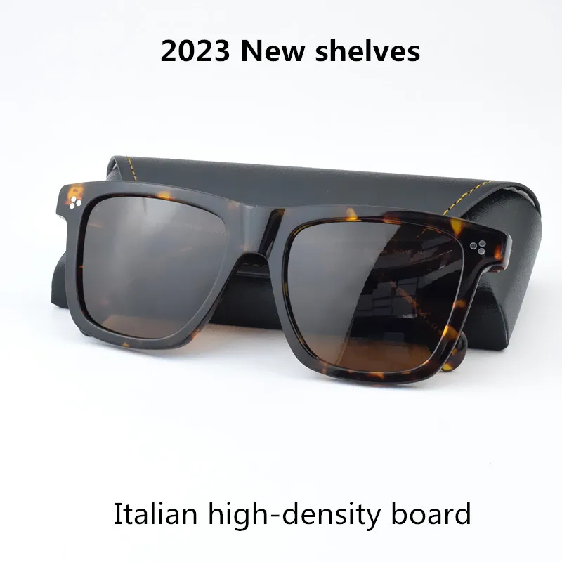 square Vintage Sunglasses Men 5444su Polarized Sunglass Women 2023 Brand Designer Driving Sun glasses Male High density board