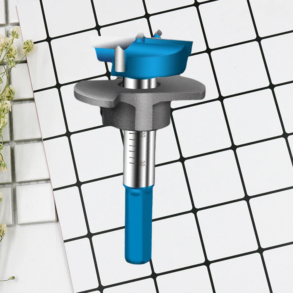 

35mm Hole Opener Drill Bit for Woodworking Smooth Cuts Removal Various Materials Wood Plastic Plywood Ideal Industrial