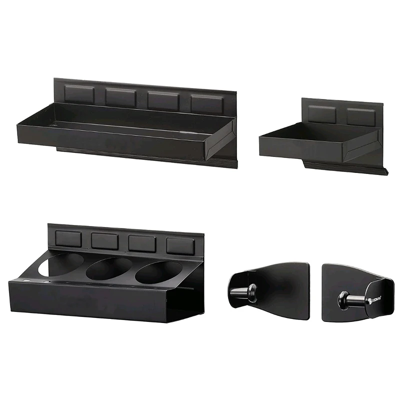 4Pcs/Set Toolbox Tray Multipurpose Sturdy Metal Structure Tool Organizer for Home, Shop, Warehouse Accessory