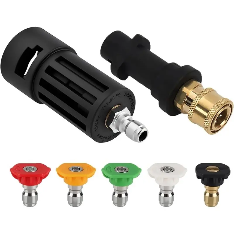 ABVG-For M22 14Mm Hose& Pressure Washer Adapter With 1/4