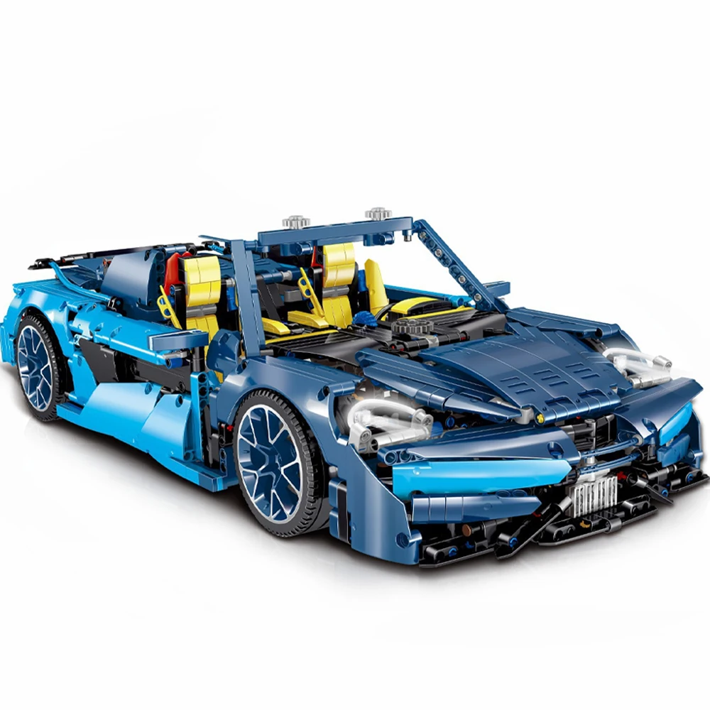 creative expert Technic Sports cars rcing car mini blocks MOC-16029 570S Building Block model toy gifts Christmas 2655pcs