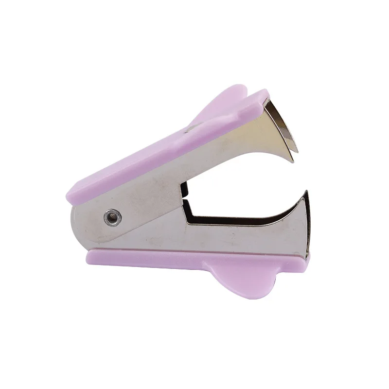 Mini Staple Removal Artifact Macaron Color Universal Labor-saving Financial Office School Student Portable Nail Puller