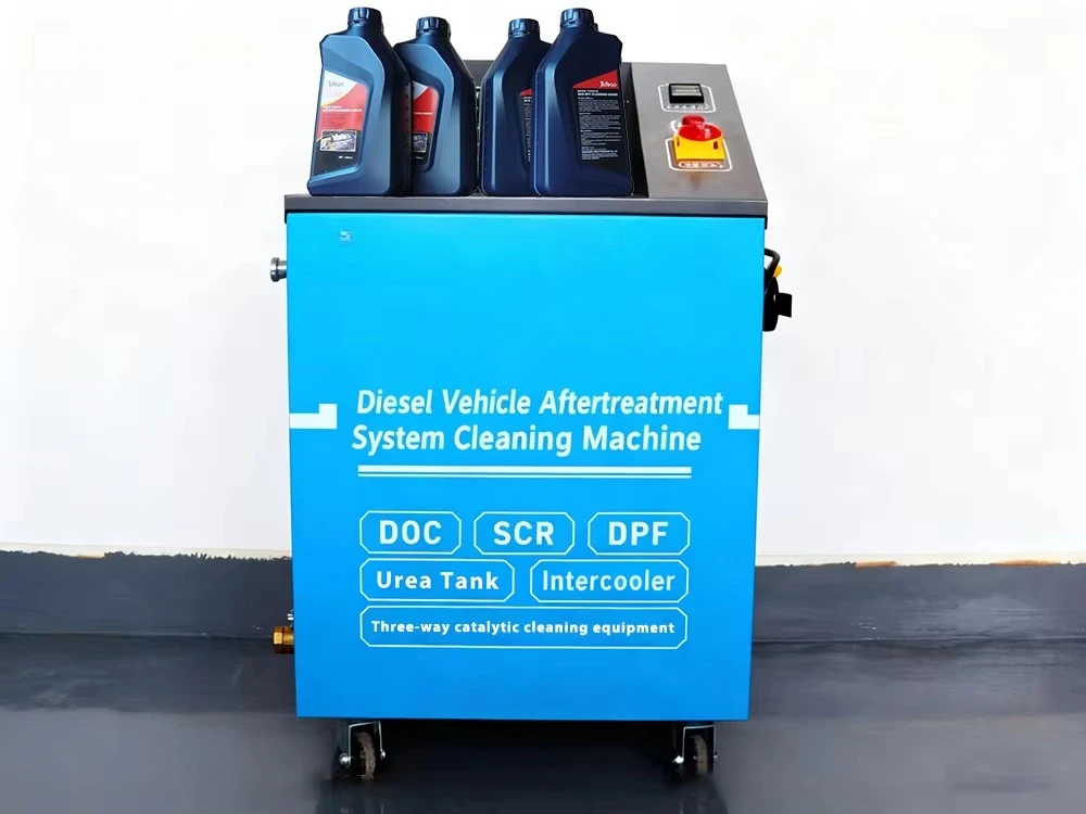 Professional Diesel Engine System Cleaning Machine DPF Particulate Filter SCR Urea Tank Cleaning Catalytic Converter Cleaner