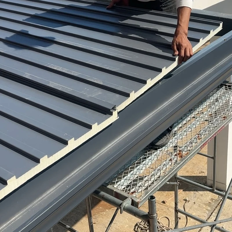 

Great Wall Double-Layer Aluminum Roof Tile Heat Insulation Panel - Waterproof Home Improvement Insulated Sunroom Board