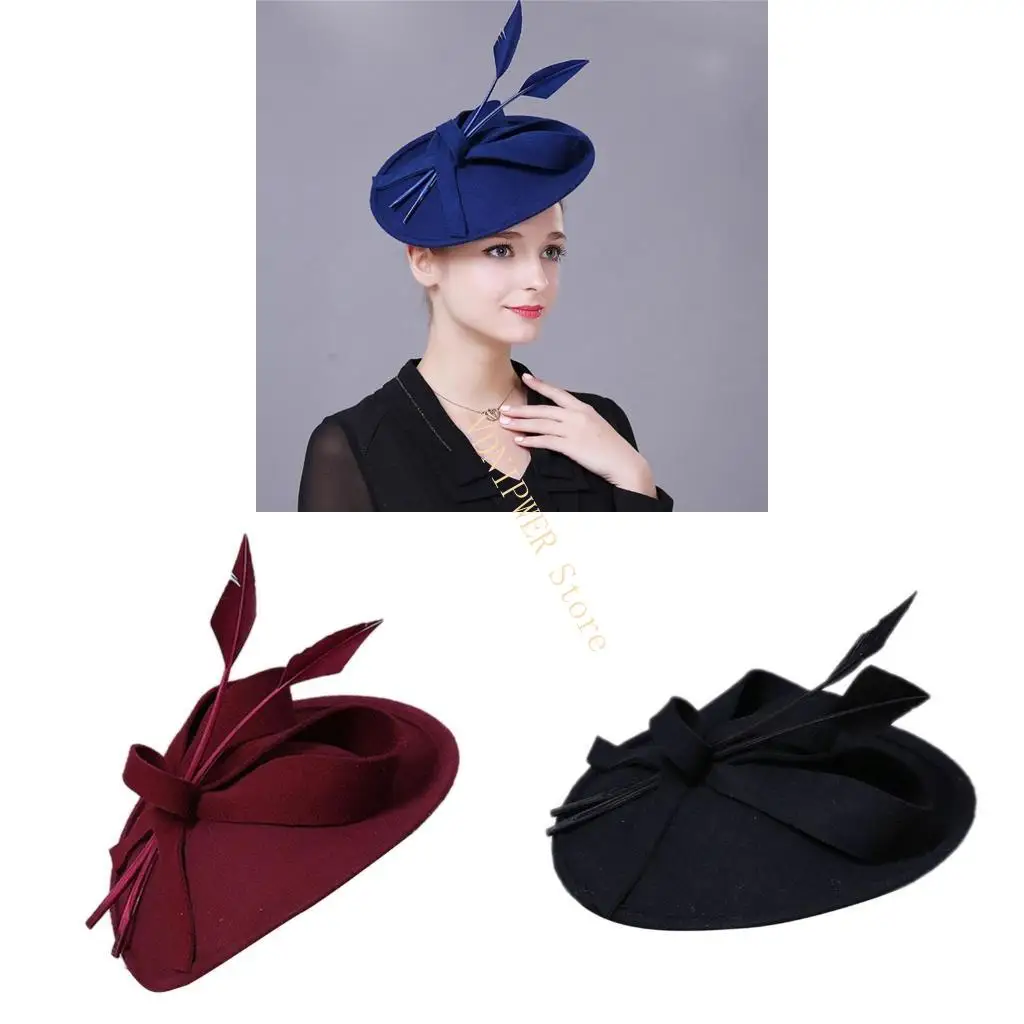 

Stylish Women Fascinator Hat Vintage Fascinator Hat Fascinator Headband D08E