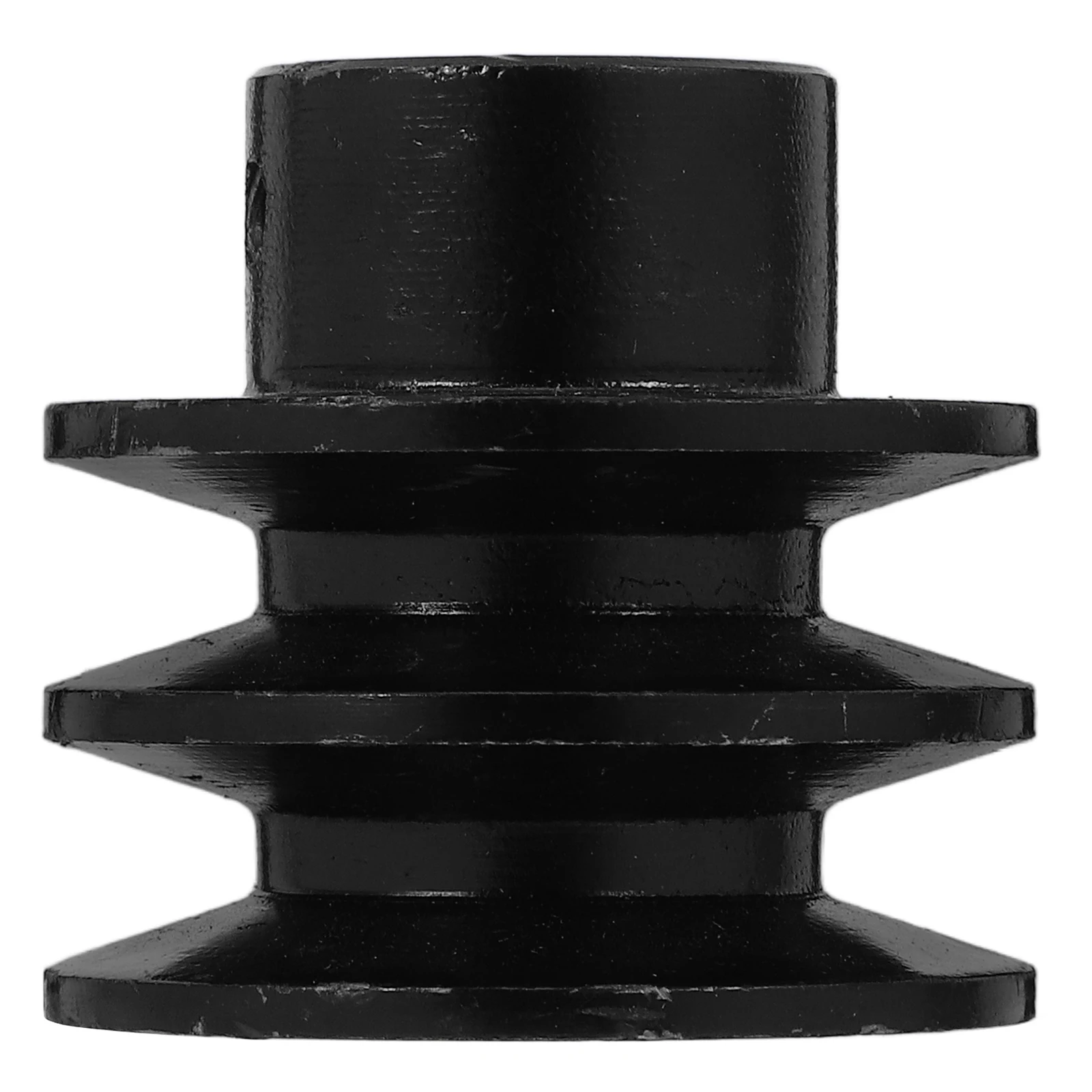 

Double Slot V-Belt Pulley Gas Engine Groove Sheave Replacement Wheel Black Durable Water Pump Compatible Multi Model Easy