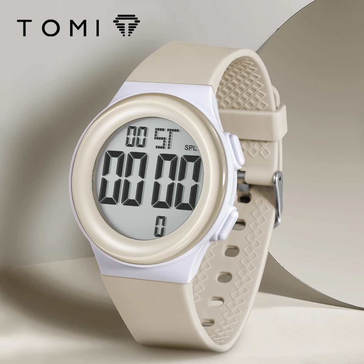 

Новые электронные часы TOMI, минималистичные электронные наручные часы для мужчин и женщин, светящийся циферблат, парные часы, подарок на праздник.