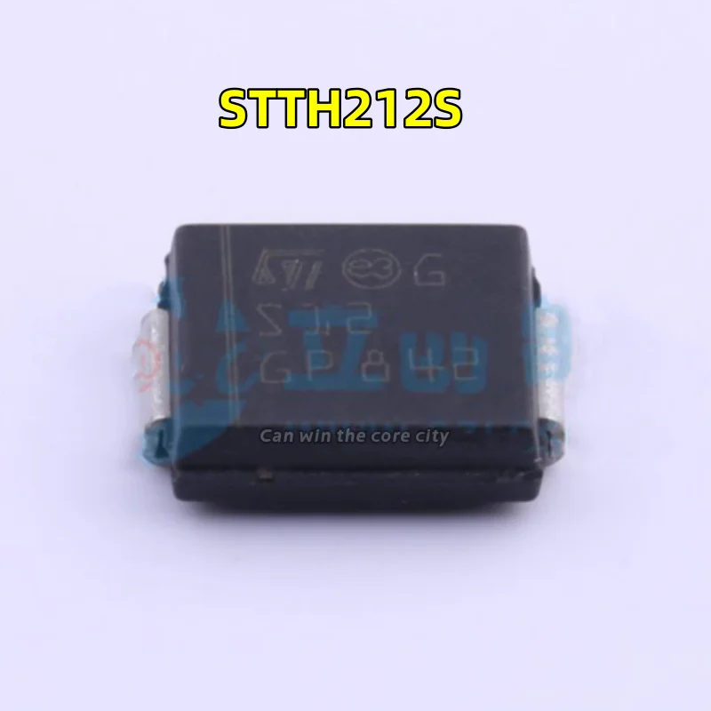 1-100 PCS/LOT New original genuine STTH212S screen printing S12 package: SMC (DO-214AB) universal diode