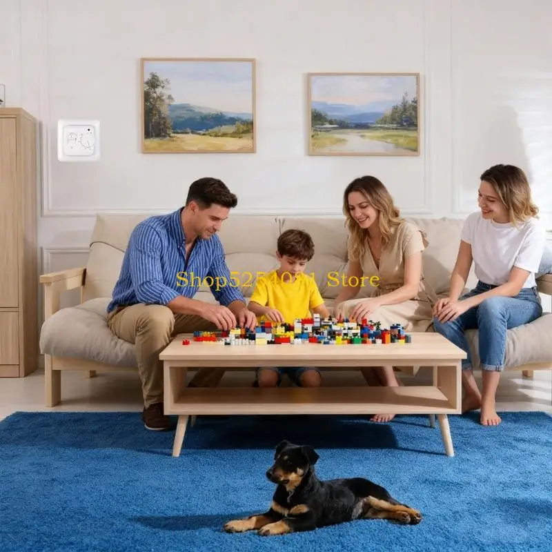 ترموستات يدوي AXYC 230 فولت مع مؤشر LED لأنظمة التدفئة الأرضية خرج 16A #3