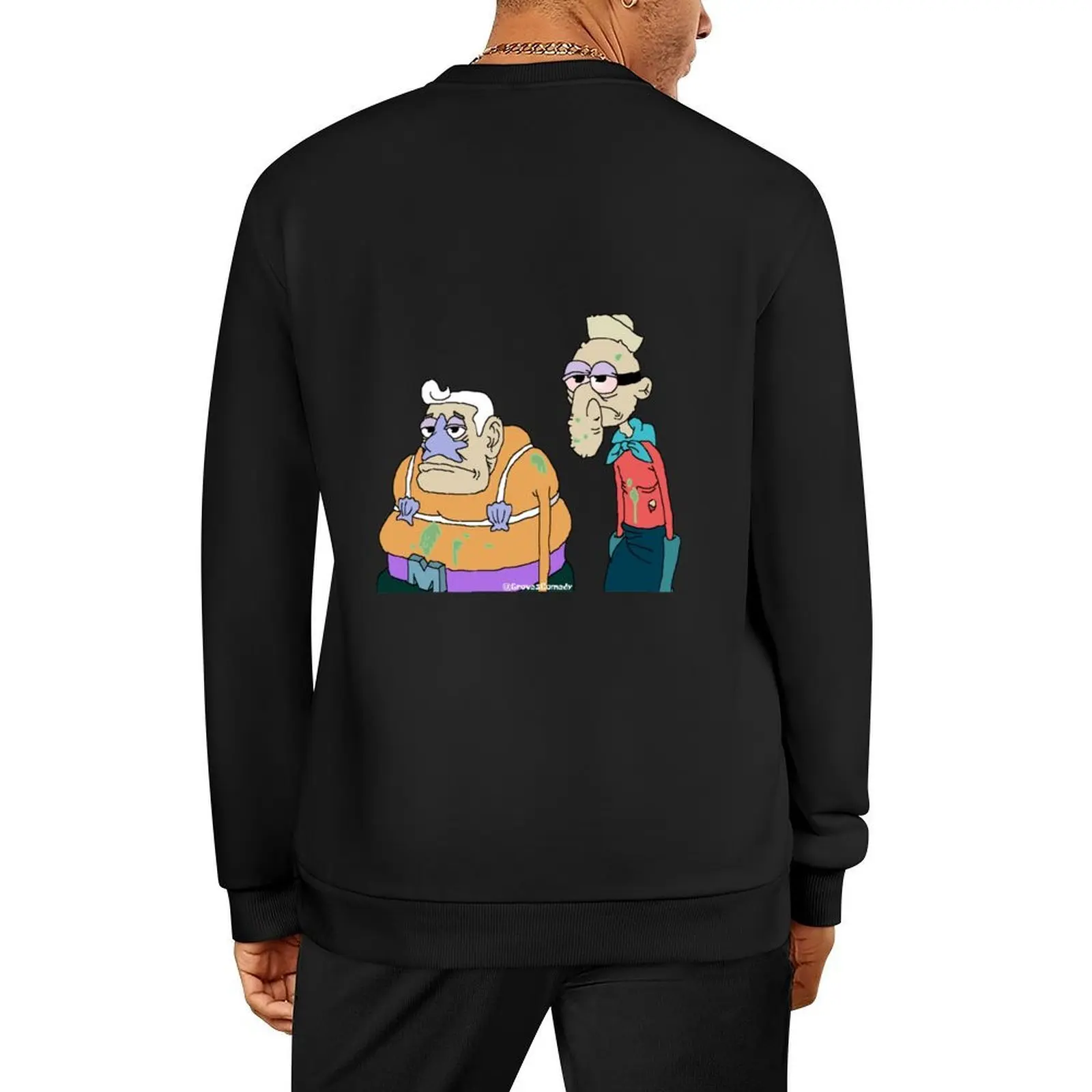 

Mermaid Man and Barnacle Boy Pullover aesthetic clothing mens clothing autumn clothes anime clothes sweatshirt