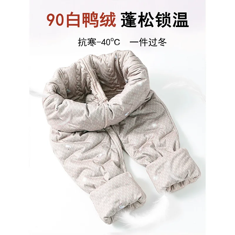 Women Winter Thermal Inner Wear Duck Down Pants Fleece Lined Lightweight Warm Down Leggings Underwear легенсы безшовные PT-638