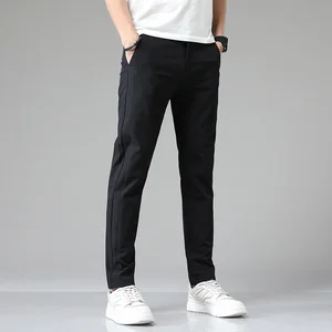Pantolon ve spor golf, nefes, erkek, düz, gündelik giyim, ultra-ince, yüksek kalite, streç bahar, yaz, yeni moda Pantolonun ve belin ilk 10 satışı süper yüksek - №10