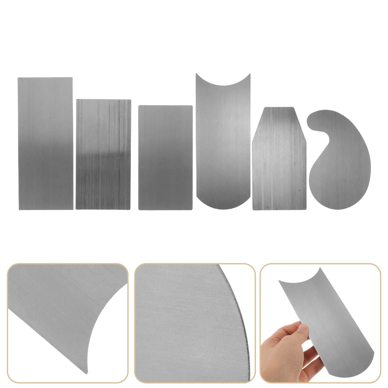 

2Sets Woodworking Card Scraper Steel Multi-Shaped Cabinet Scraper for Precision Wood Finishing Polishing and DIY Wood Projects