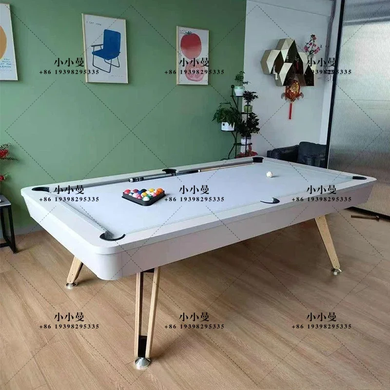 American black eight indoor marble billiard table multi-functional table tennis  two-in-one