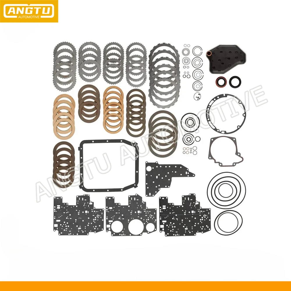 

4R70W 4R75W Automatic Transmission Master Repair Overhaul Kit Clutch Disc Friction Steel for Ford F150 ATP LMS-12 Auto Parts