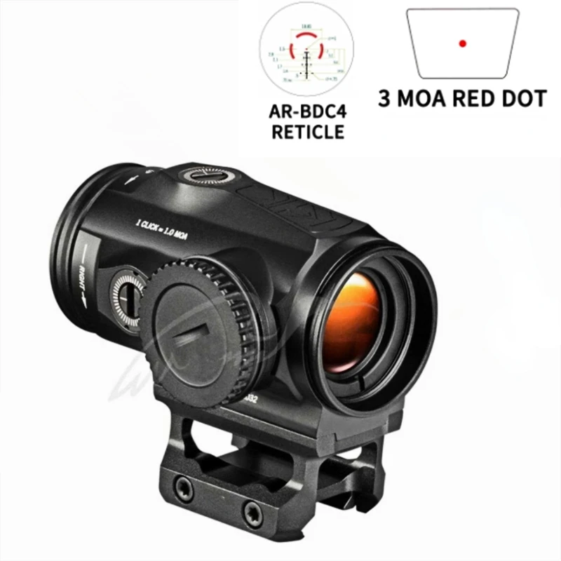 

Tactical Hunting HD GEN II 3X PRISM SCOPE 5.56 AR-BDC4 Reticle Fully multi-coated FMC LENS For Airsoft With Full Masrkings