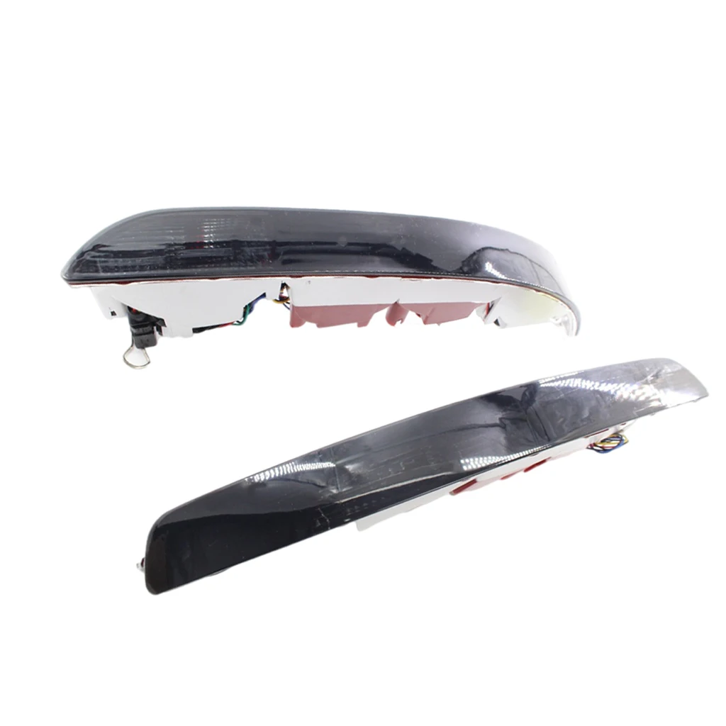 Replacement Rear Bumper Tail Light Assembly for Audi Q5 8R0945095 8R0945096 Smoke Black Safety Brake Lamp