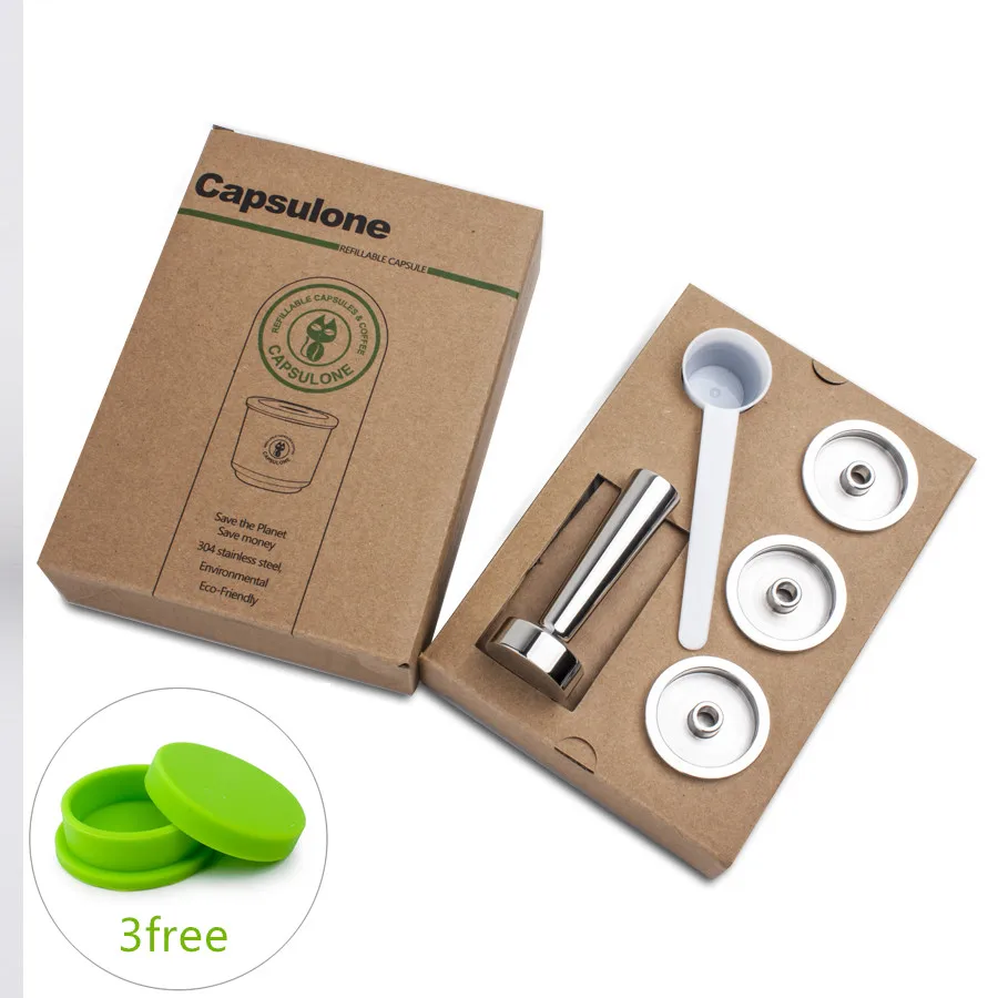Capsules De Café Réutilisables En Acier Inoxydable Pour Illy Iperespresso - Économiques Et Écologiques