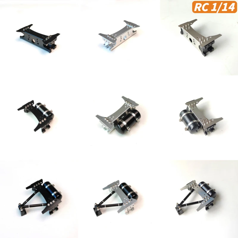 

Simulated Single Beam Gas Storage Tank Center Tie Rod for 1/14 Tamiya RC Tractor Dump Truck Scania Man Benz Actors Volvo Model