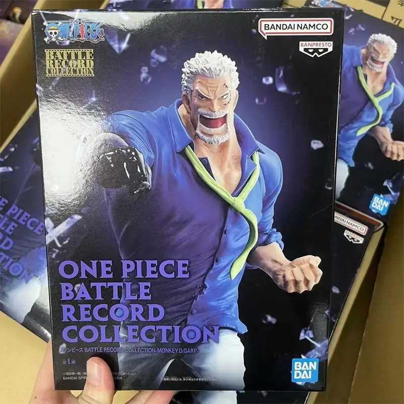 

In Stock Original Bandai One Piece Battle Record Collection Monkey D Garp Pvc 15Cm Anime Action Figure Model Boxed Toys Gifts