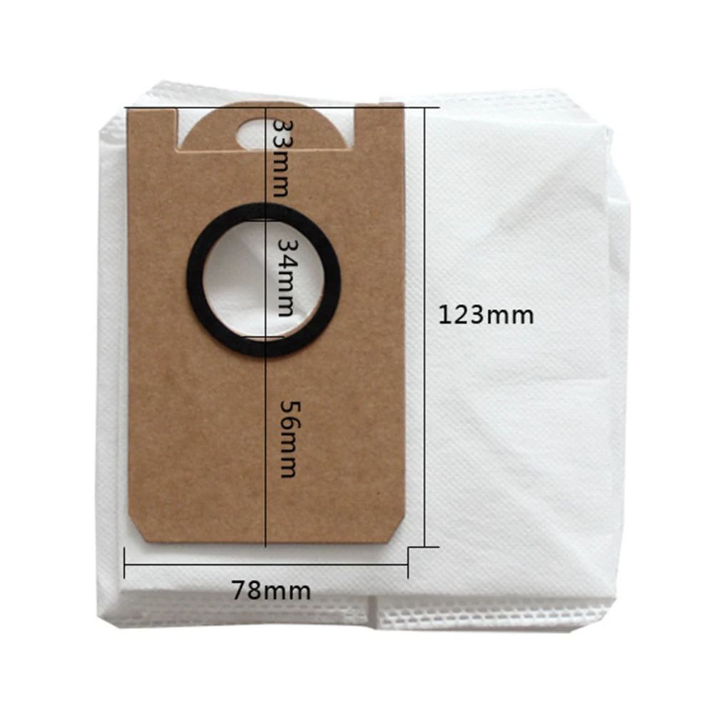 5pcs Dust Bags Collector Sets For Amarey A90+ / A91+ Leakproof Dust Bag Canister Robotic Vacuums Cleaner Spare Parts