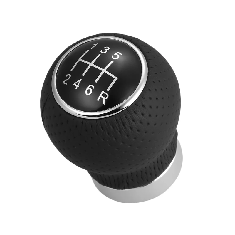 Universal Manual Gear Shift Knob Shifter Lever Adapter Manual 6-Speed Transmission Gear Shift Knob Plastic Smoother Shifting