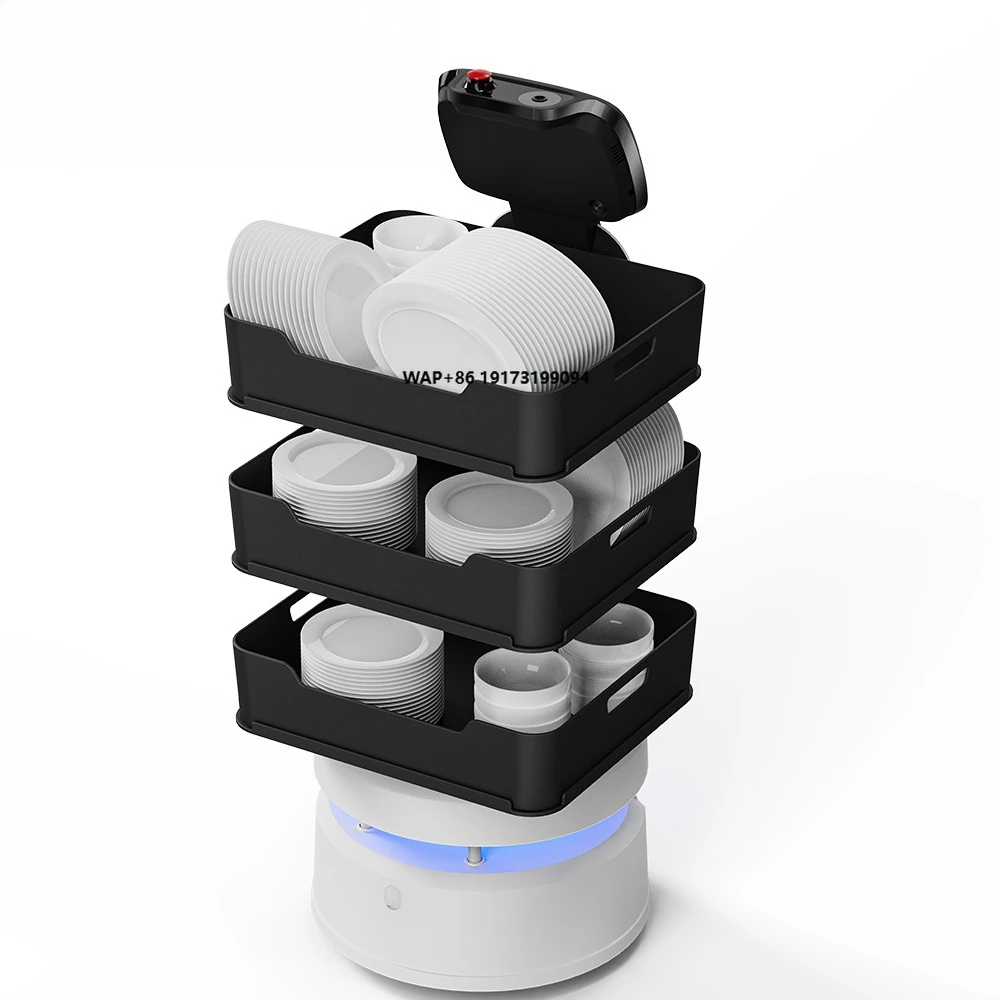 Automatic Electric Intelligent Humanoid Robot Delivery Food Distribution Robot