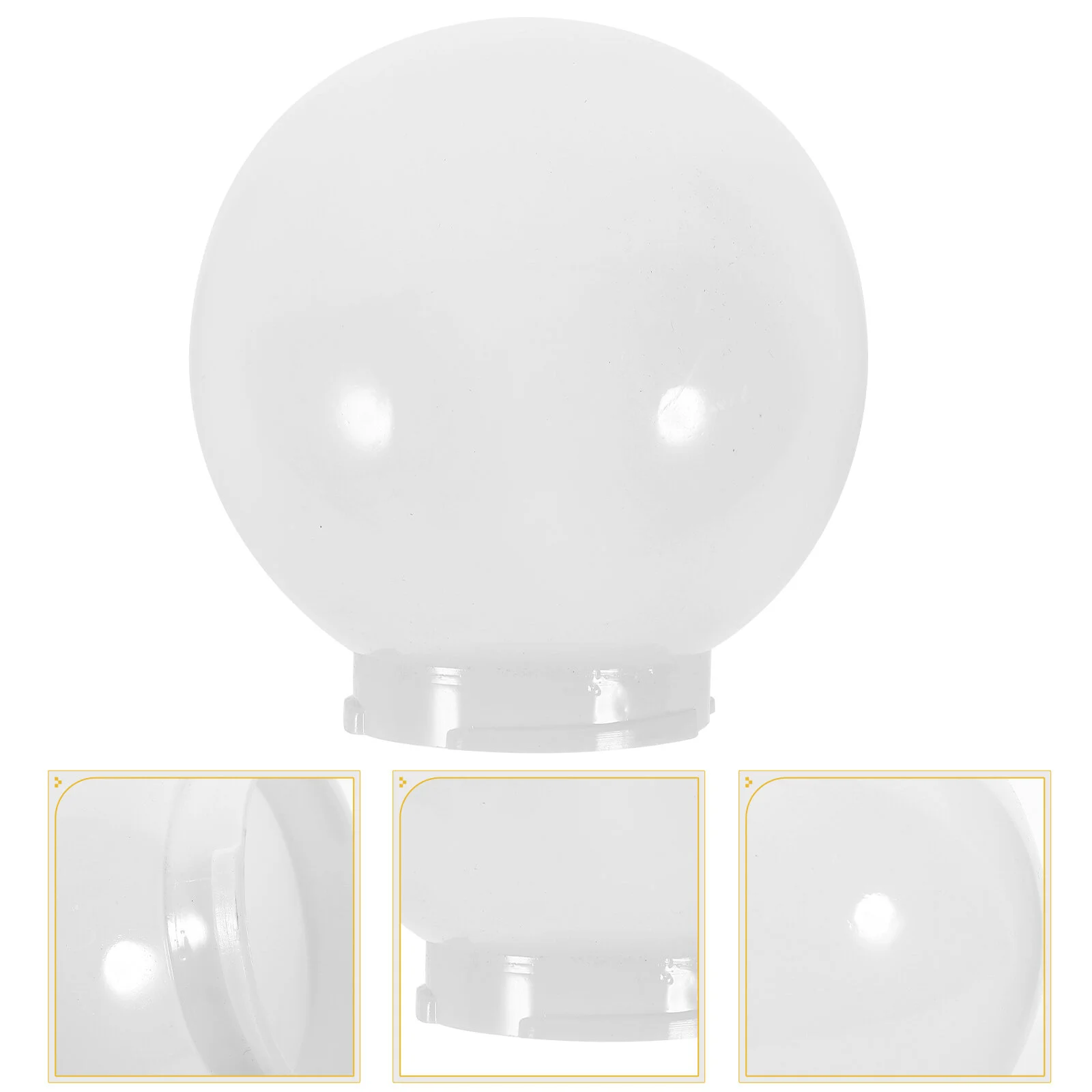 Lamp Post Ball Lampshade Exterior Outdoor Wall Lights Lighting Fixture Replacement Acrylic Globe