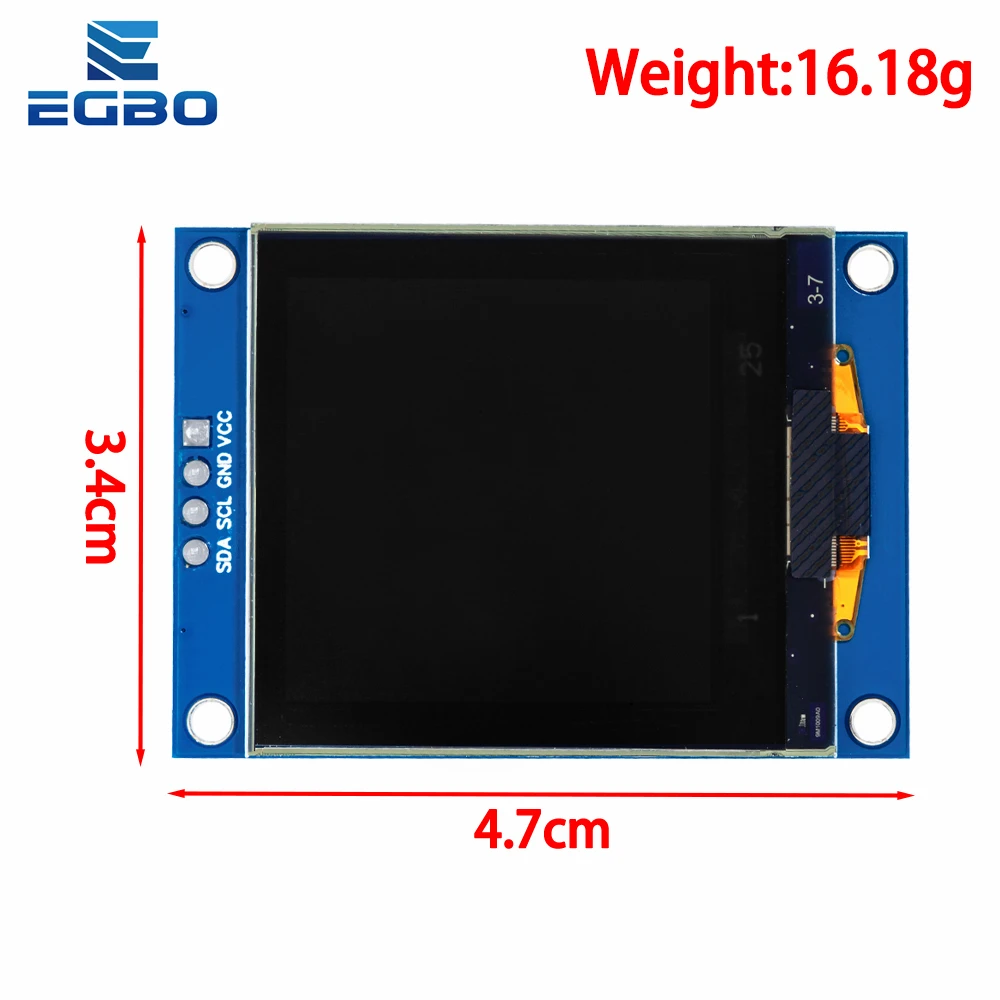 1 ~ 3PCS 1.5 Inch 128x128 OLED Shield Screen Module Voor Raspberry Pi Voor STM32 voor Arduino