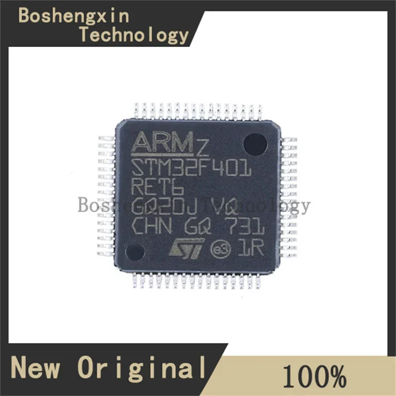 1Pcs STM32F401RET6 With up to 512 KB Flash, 84 MHz CPU and ART accelerator LQFP64 STM32F401RET6