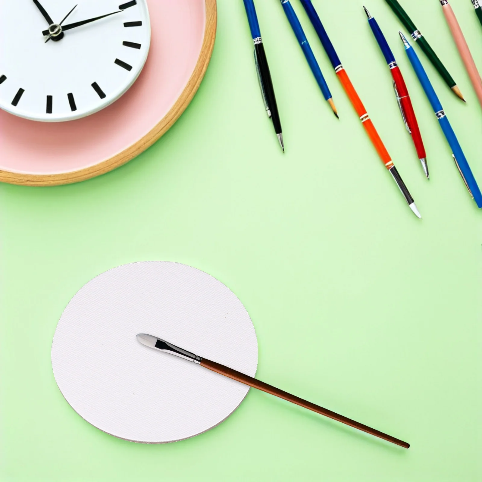 

10Pcs Oil Canvas Board Exquisite Practical for Oil Acrylic Tempera Art Painting Tools Cotton Painting Board Art Drawing Panels