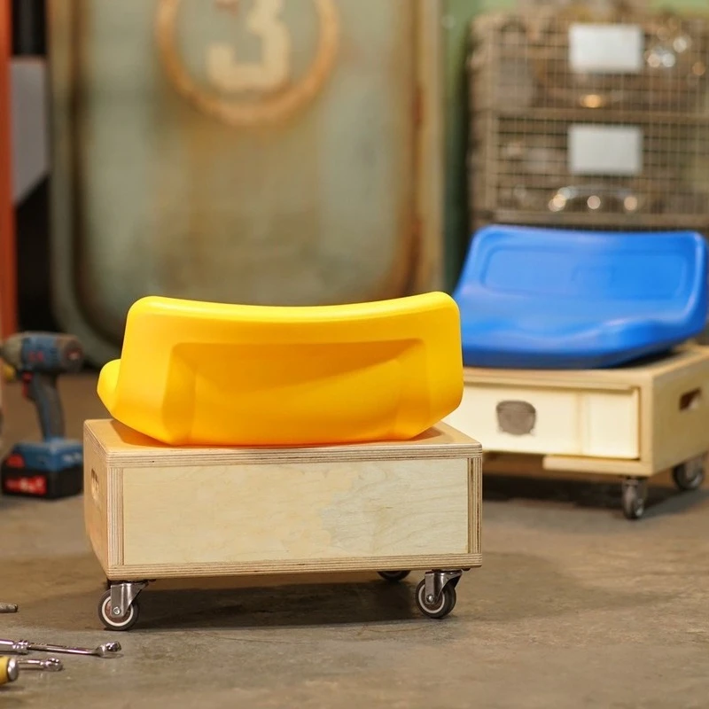 Children's movable stool, low stool, porch household shoe changing stool