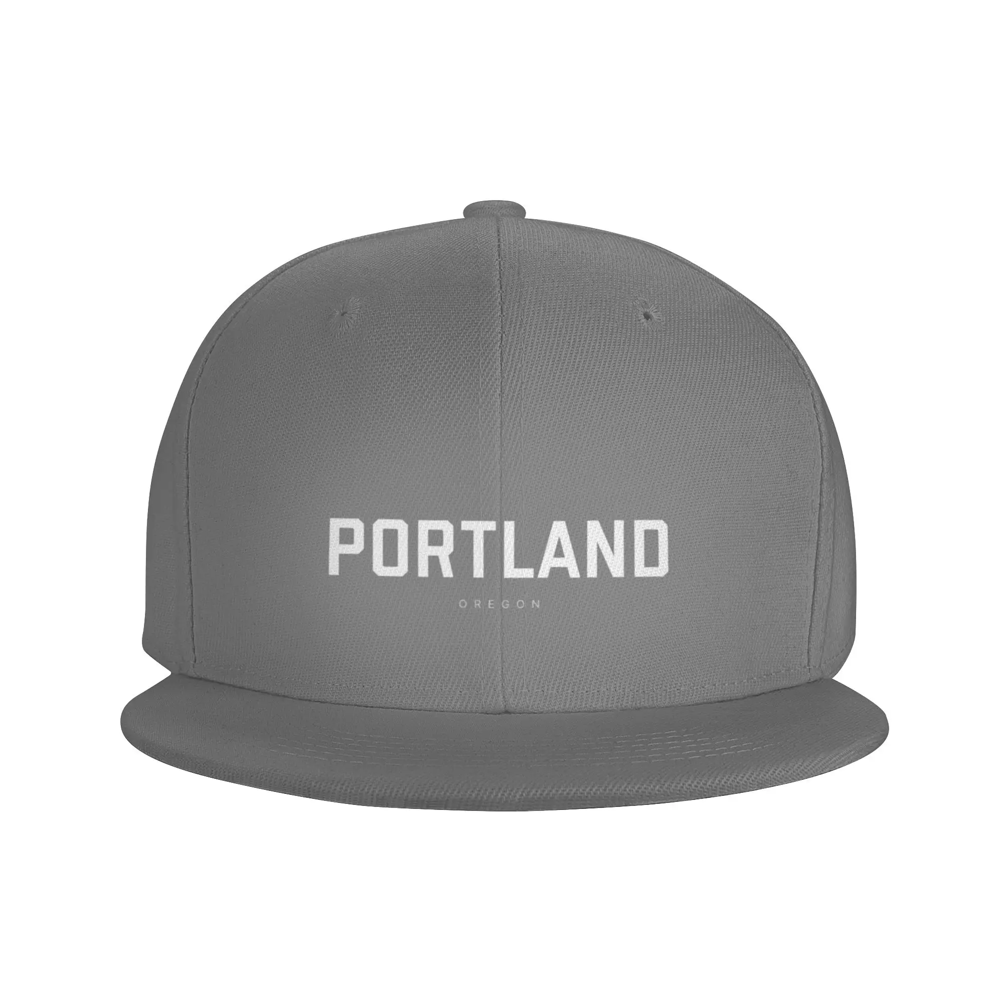 Fashion Portland  Oregon Flat Brim Sun Hat  Uv Protection Sun Visor Ladies