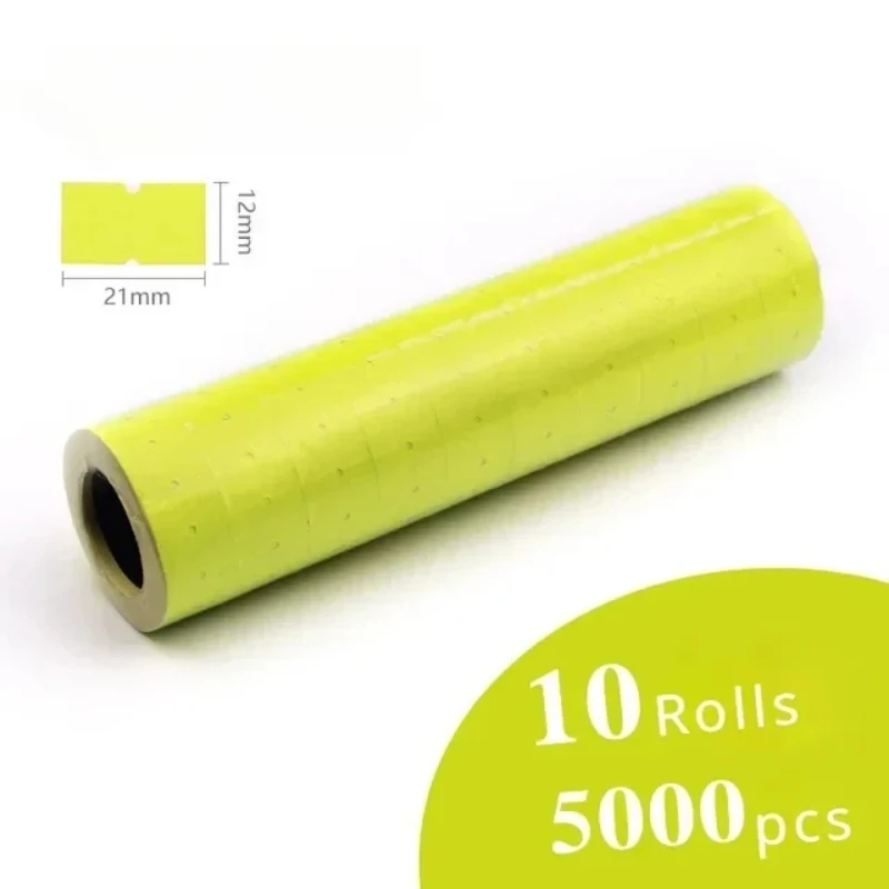 10 Rolls/5000pcs Price Labels MX-5500 Mark Stickers for Office Retail Shop Supermarket Grocery Store Organization Marking