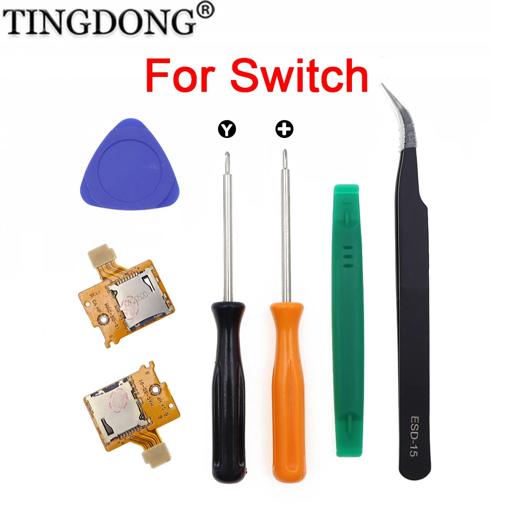 Ersatz Micro-Sd Tf Karte Slot Sockel Board Für Switch Spielkonsole NS TF SD Karte Slot Sockel Board