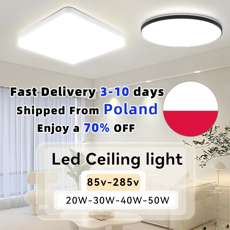 

Led Ceiling Light Modern Circular Ceiling Lamp Mounted lighting 18W 20W 30W 50W Led Lights 110V 220V Indoor Lighting for Living