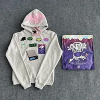Brand Sy World Women Casual Men's Cotton Hoodie Uk Drill Jacket and Trousers Streetwear Coat Young Trendy Hooded Tops Pants