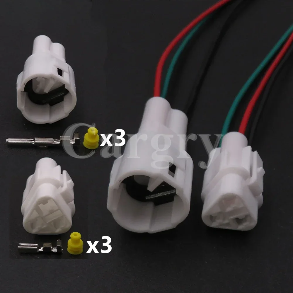 1 Set 3P 6187-3231 6180-3241 Car Electrical Connector Auto Male Female Wire Socket AC Assembly Auto Replacement Plug Parts