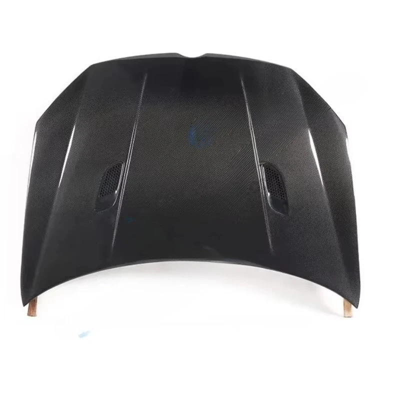 

BENSNEES Customized Black Gti Style Front Real Carbon Fiber Bonnet Hood for VW Golf 6 Gti Carbon Engine Hood Upgrade