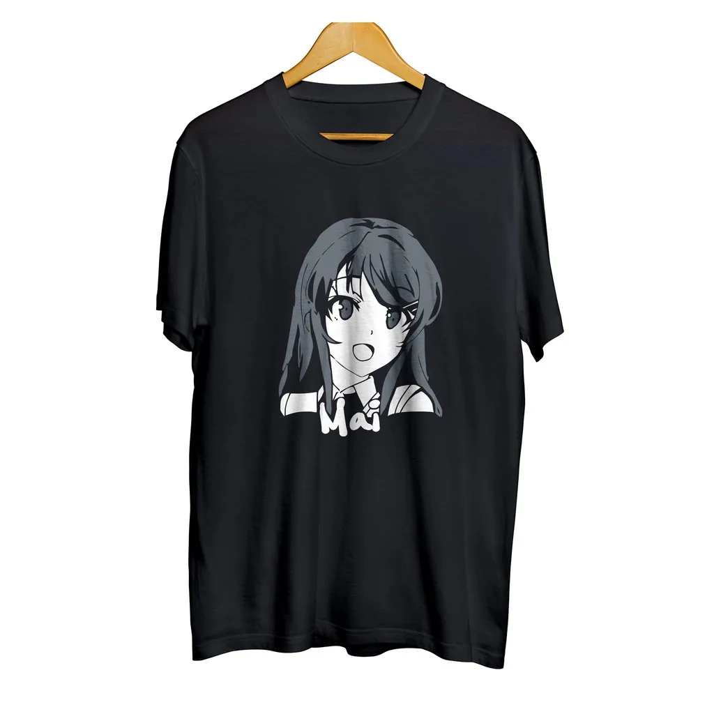 Camisetas de algodón 100% peinado de los 30s, camisa de anime de Astro SAKURAJIMA mai-seishun BUTA YAROU