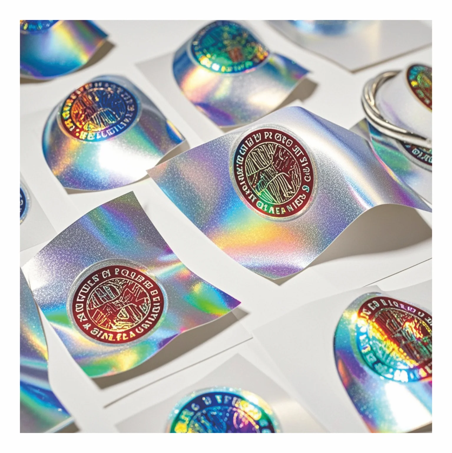 

Brand New Tamper Evident Hologram Label For Custom Size Anti Tamper Warranty Label For Wholesales