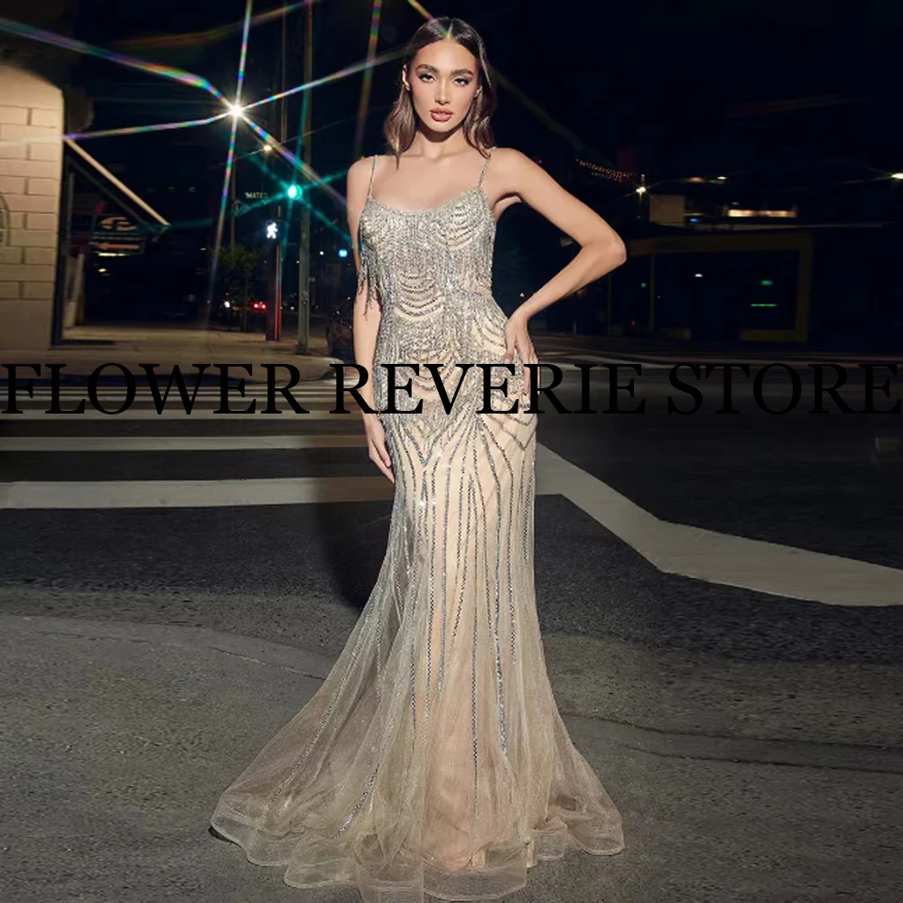 

Customized Exquisite Simple Modern Style High quality Organza Draped Column Spaghetti strap Long Dresses Prom Dresses Sexy