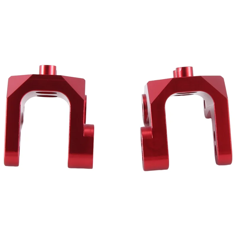 LMT 4S King Sling 4WD Monster 1/8 RCトラック交換用メタル合金製アッパー/ロアショックアブソーバーマウントブラケットセット 2個