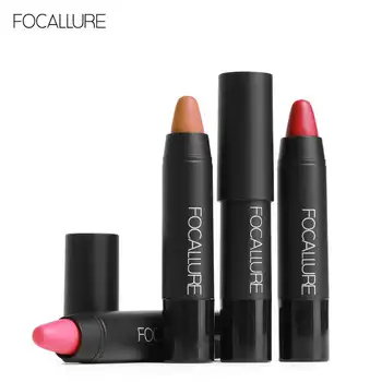 Focallure Matte Lipstick 19 barev Voděodolné matné rtěnky Měkká textura Lipstick Cosmetic Sext Red Nude Lip Makeup Batom 10 nejlepší prodej focallure make-up - №4