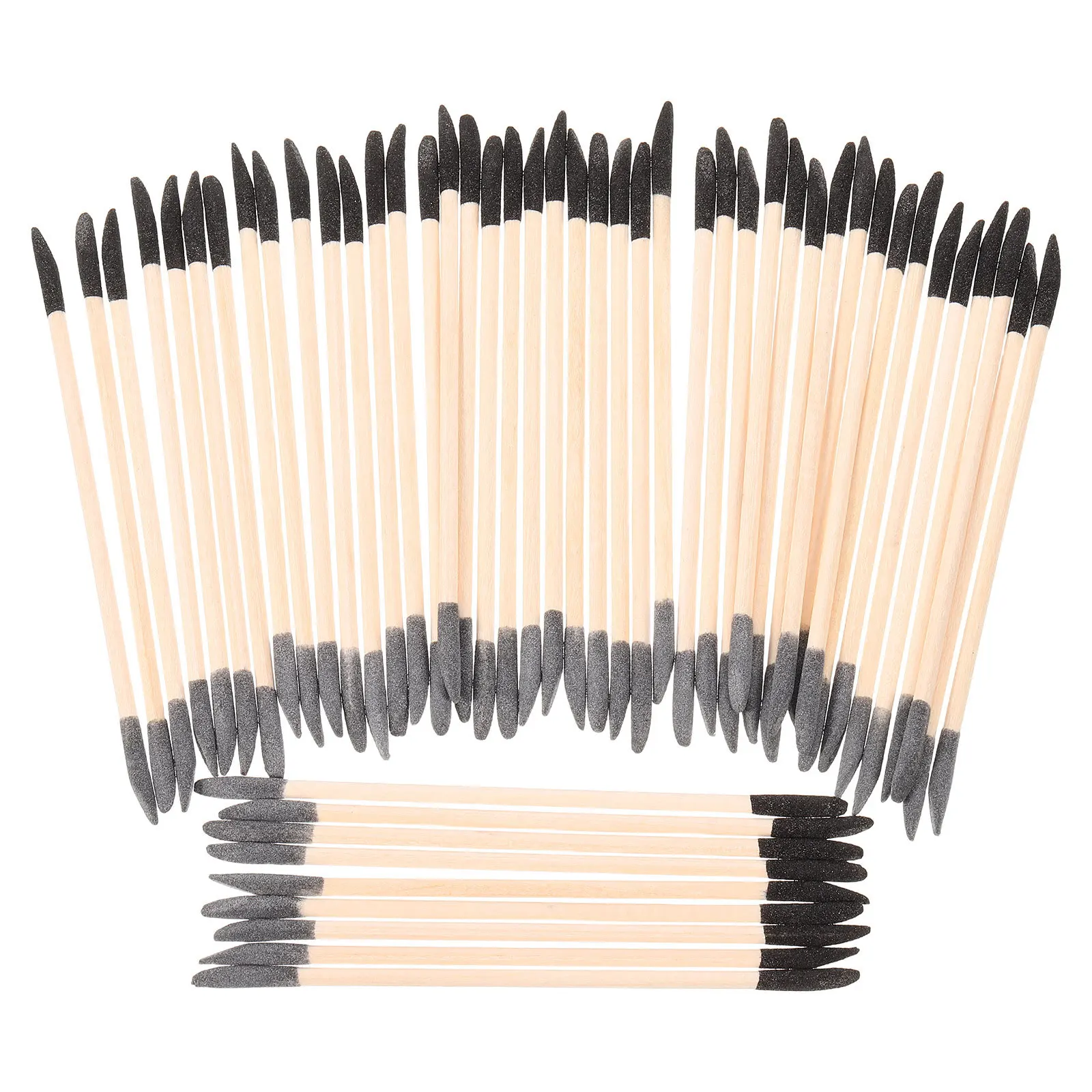 

50pcs Nail Sanding Sticks Dual Sided Manicure Tools Grit Wood For Cuticle Cleaning Pedicure Detailing Sanding Sticks Nail Art