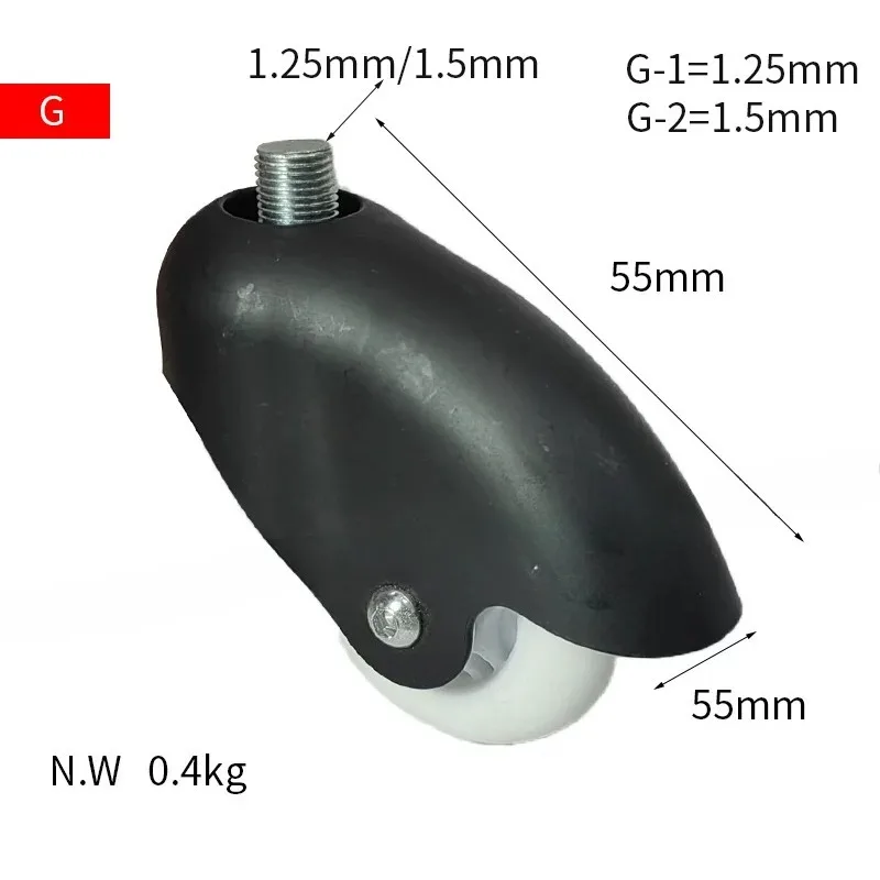 Three-wheel Electric Go-kart PU Wheel Assembly Kids Rafting Vehicle Electric Intelligent Rafting Vehicle Wheel Accessory