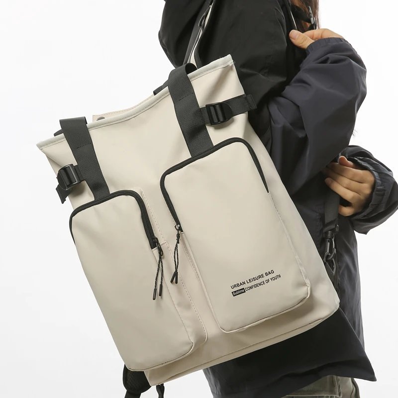 

Повседневный рюкзак, новый минималистичный рюкзак унисекс, большой вместительный студенческий многофункциональный школьный рюкзак, портативный дорожный рюкзак